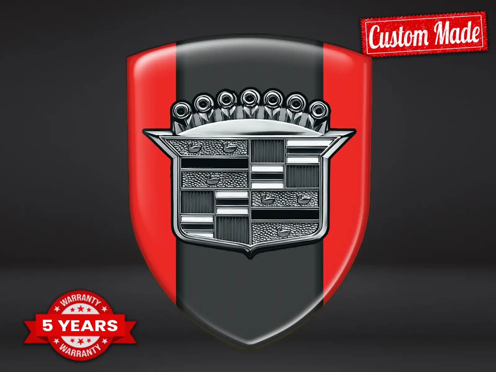 Cadillac Stoßstange Custom Aufkleber Stil Max Modern Pro Robust